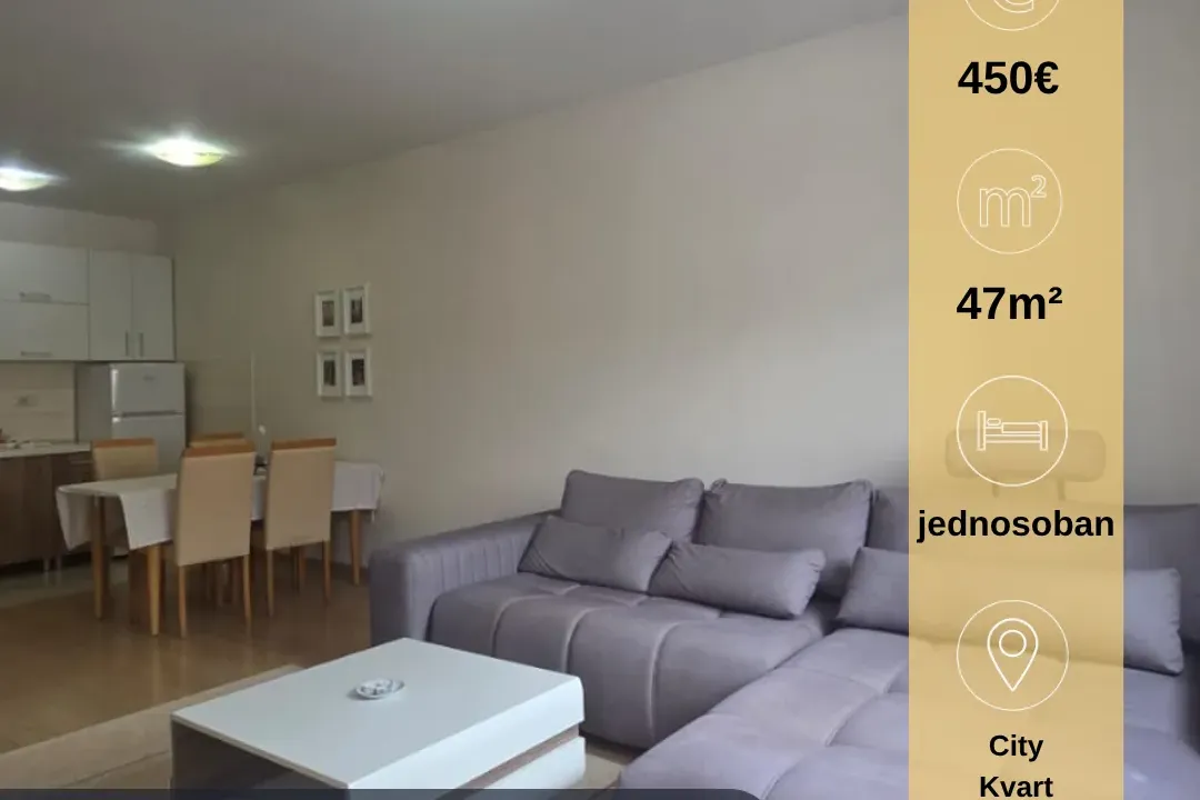 Rent, house, 47m², City Kvart, Podgorica