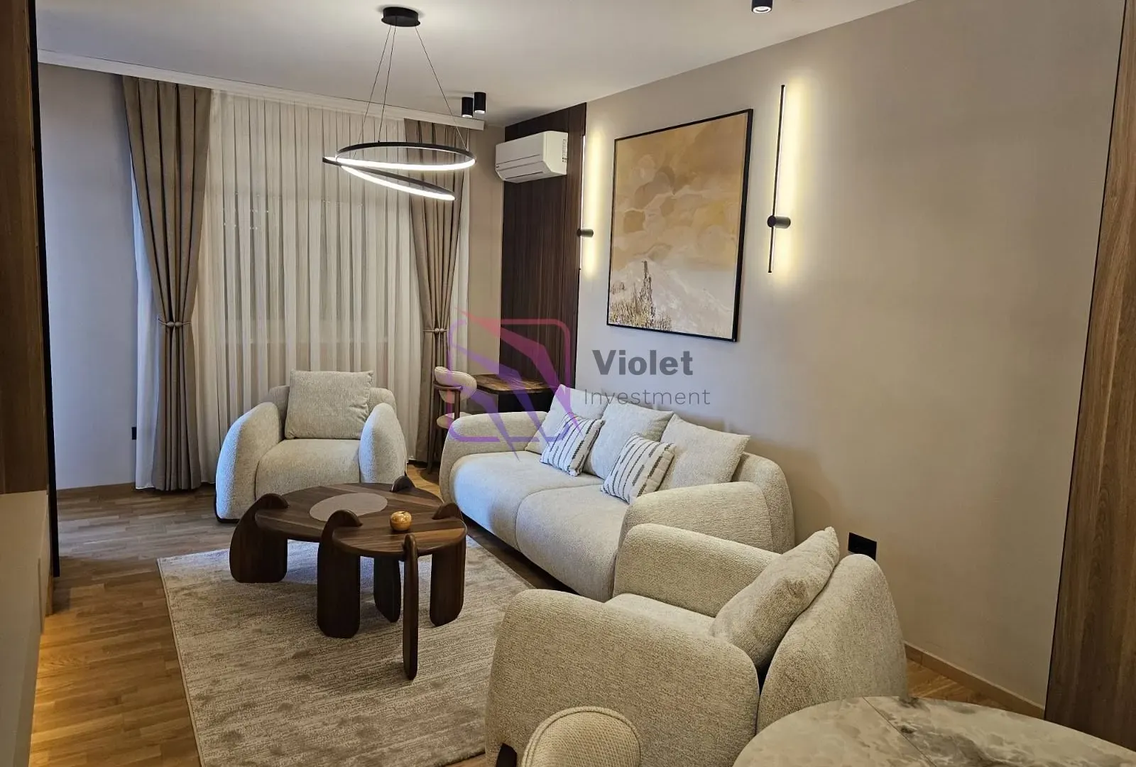 Rent, one bedroom apartment, 47m², Stari Aerodrom, Podgorica