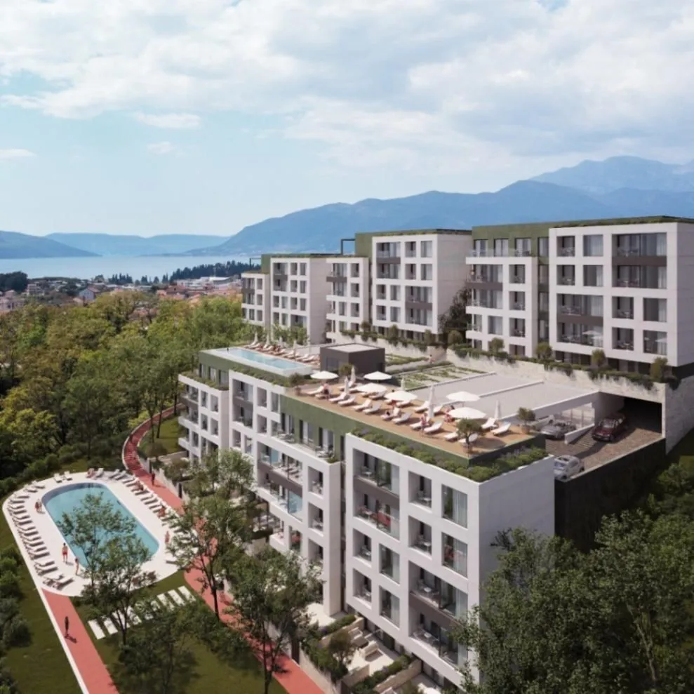 Prodaja, jednosoban stan, 57m², Mrčevac, Tivat