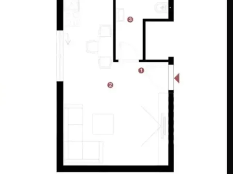 Prodaja, garsonjera, 29m², Nova Dalmatinska, Podgorica - image 2