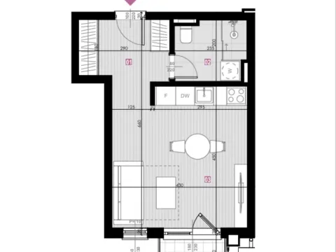 Sale, apartment, 30m², Zabjelo, Podgorica - image 3