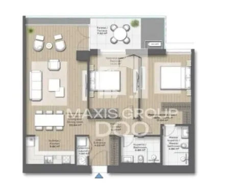 Prodaja, dvosoban stan, 86m², Savski Venac, Beograd - image 4