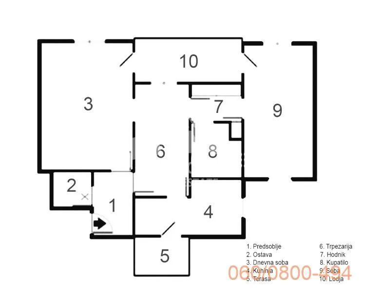 Prodaja, dvosoban stan, 71m², Bezanijska Kosa 2, Bežanijska Kosa Sve Podlokacije