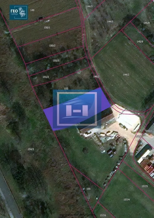 Prodaja, plac, 1000m², Jagodina, Srbija