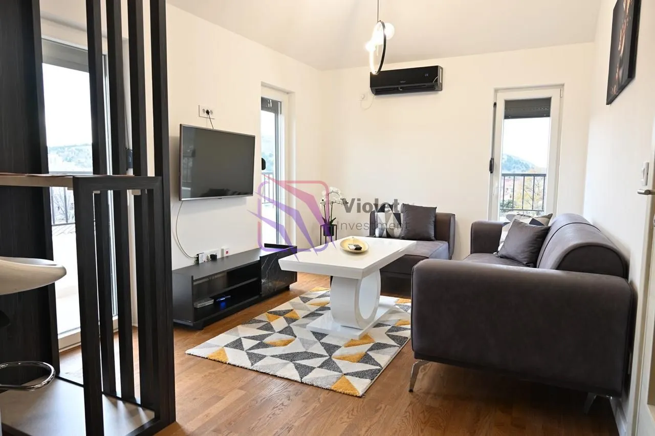 Rent, one bedroom apartment, 50m², Zagorič, Podgorica