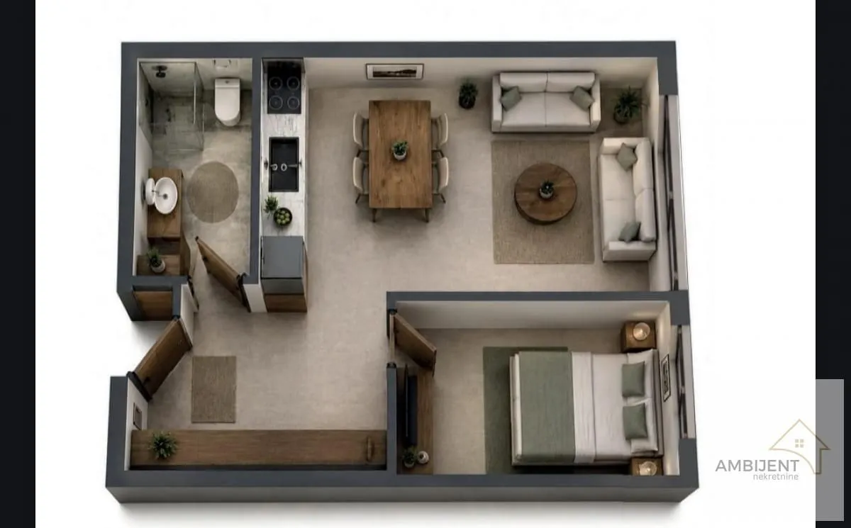 Prodaja, dvosoban stan, 38m², Zvezdara Sve Podlokacije, Beograd