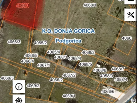 Prodaja, plac, 1500m², Donja Gorica, Podgorica - image 2