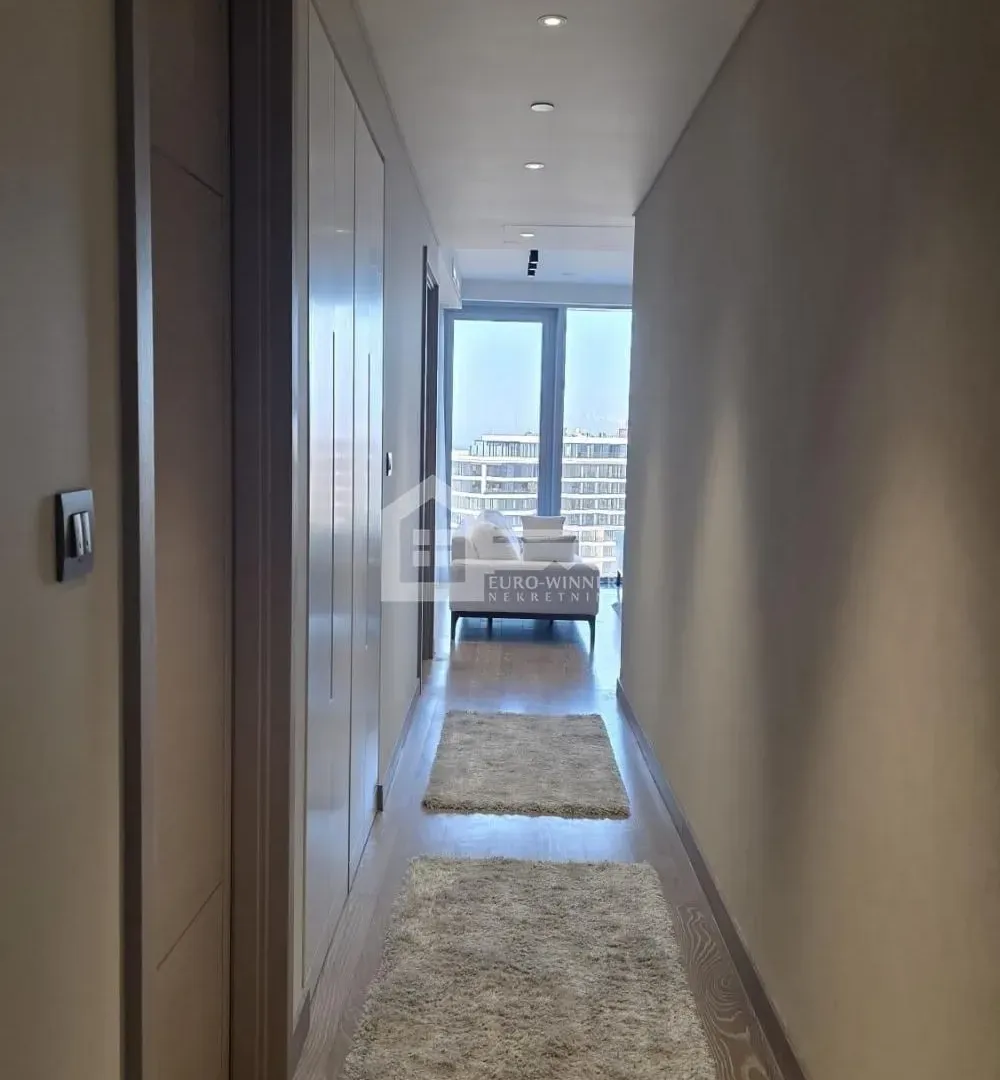Rent, three bedroom apartment, 90m², Savski Venac, Beograd