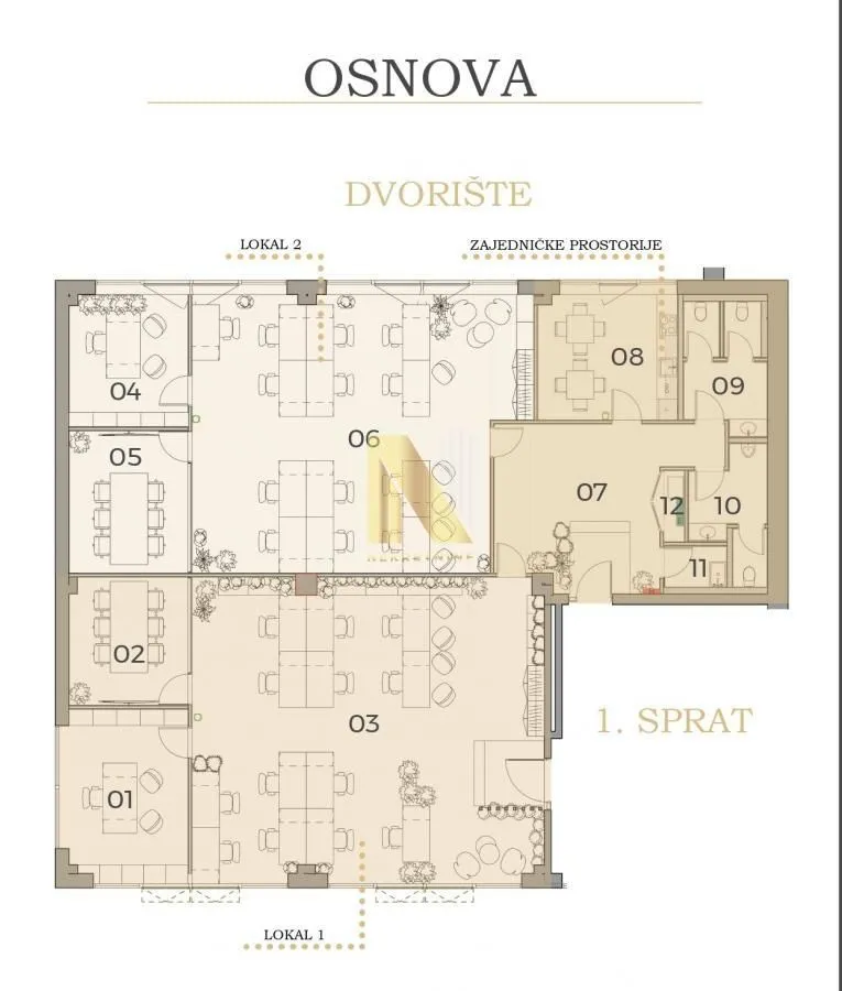 Rent, office space, 279m², Bulevar Oslobodjenja, Novi Sad Sve Podlokacije