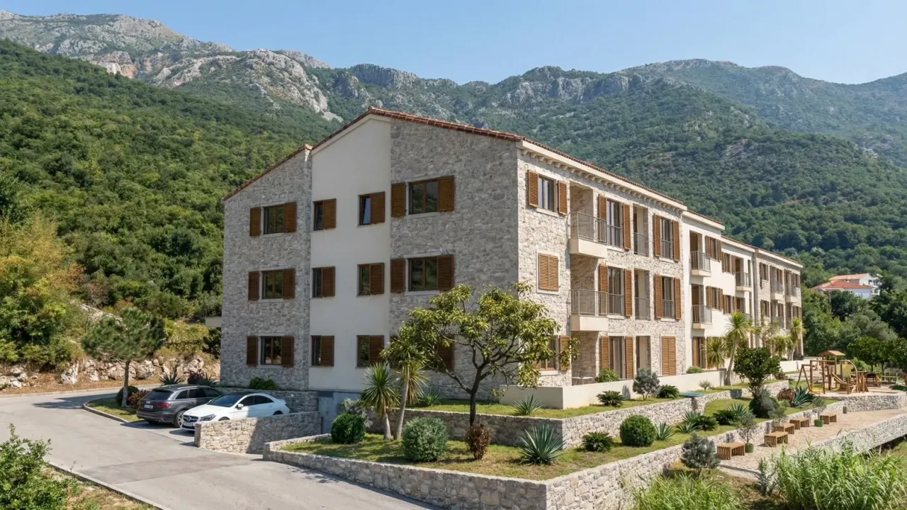 Sale, one bedroom apartment, 45m², Radanovići, Kotor