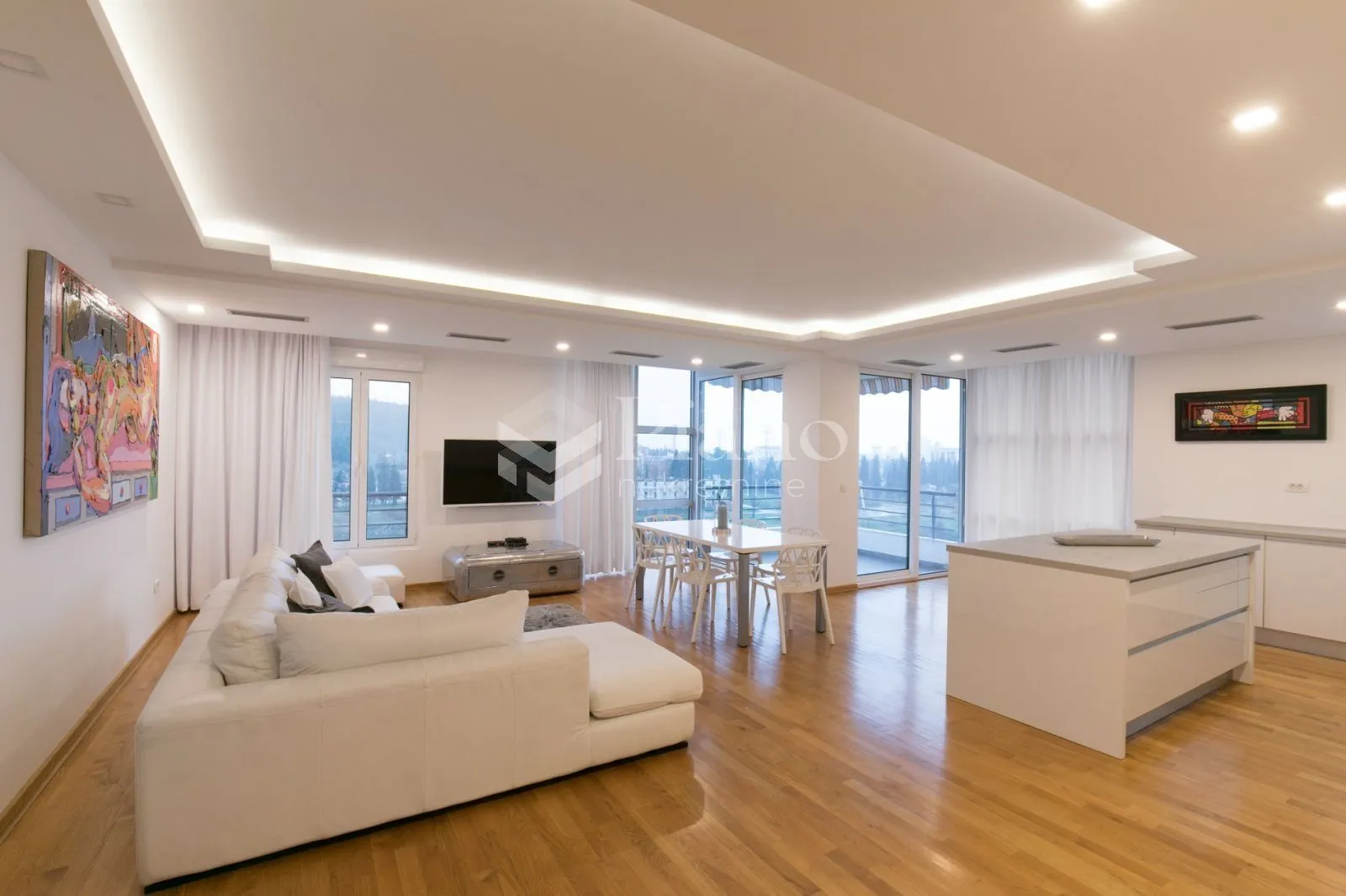 Rent, three bedroom apartment, 123m², Momišići, Podgorica