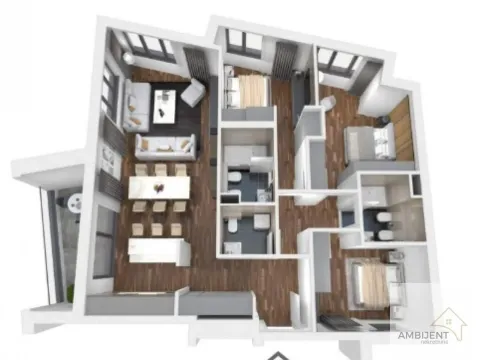 Prodaja, četvorosoban stan, 113m², Stari Grad, Beograd - image 3