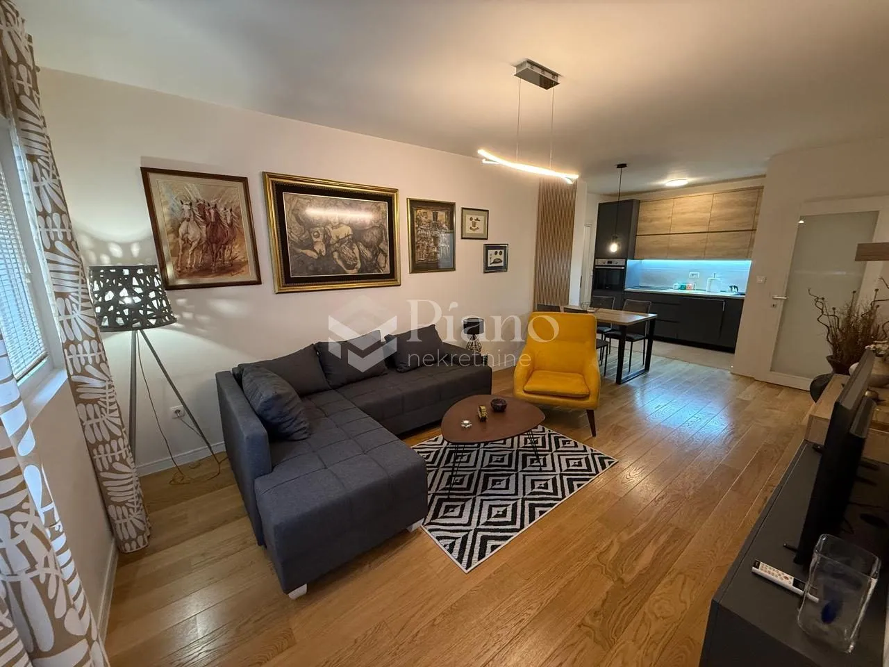 Rent, one bedroom apartment, 53m², Central Point, Podgorica