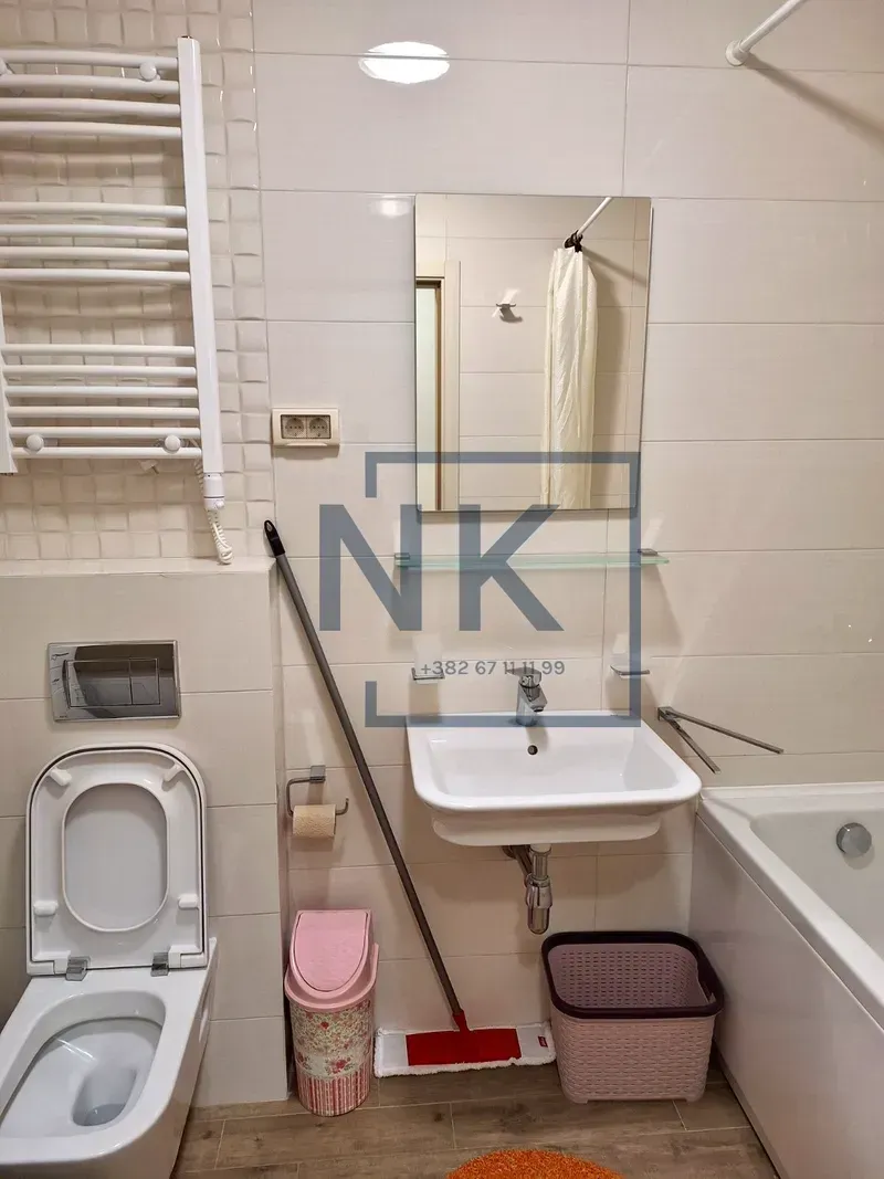 Rent, one bedroom apartment, 45m², City Kej, Podgorica