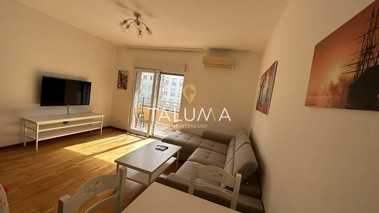 Izdavanje, jednosoban stan, 50m², City Kvart, Podgorica