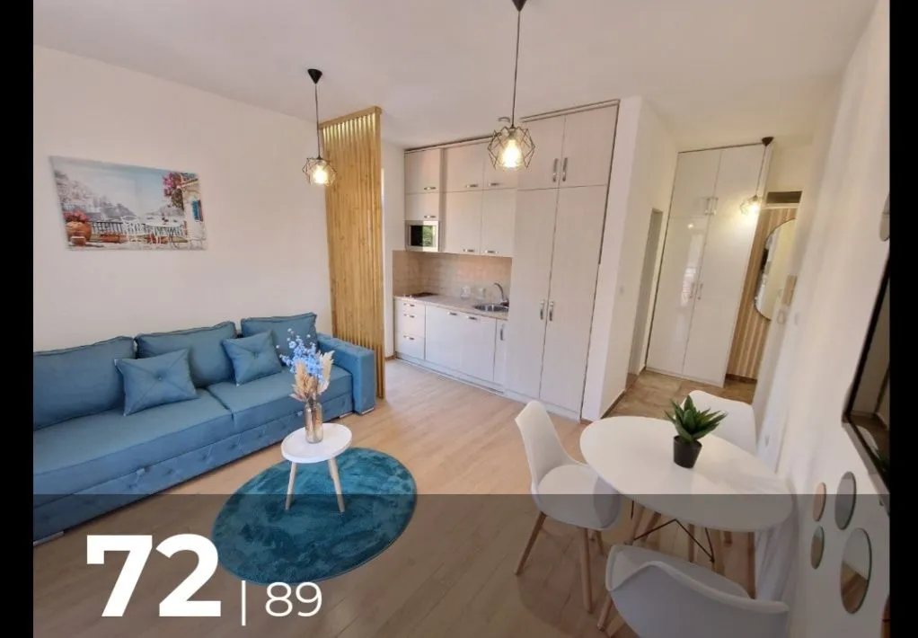 Izdavanje, garsonjera, 30m², Bečići, Budva