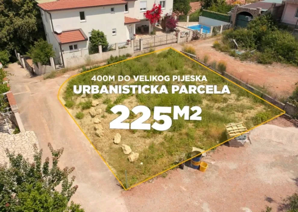 Sale, land lot, 225m², Dobre Vode, Bar