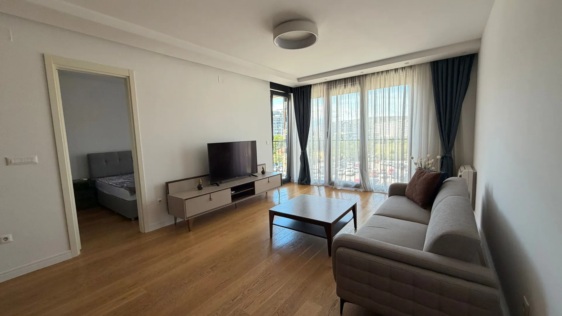 Rent, one bedroom apartment, 63m², Kod Capital Plaze, Podgorica