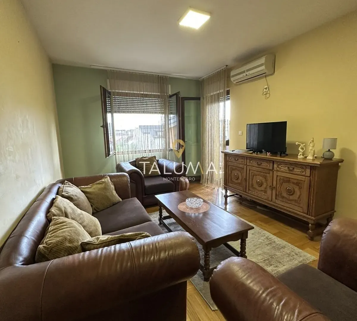 Izdavanje, jednosoban stan, 50m², Stari Aerodrom, Podgorica