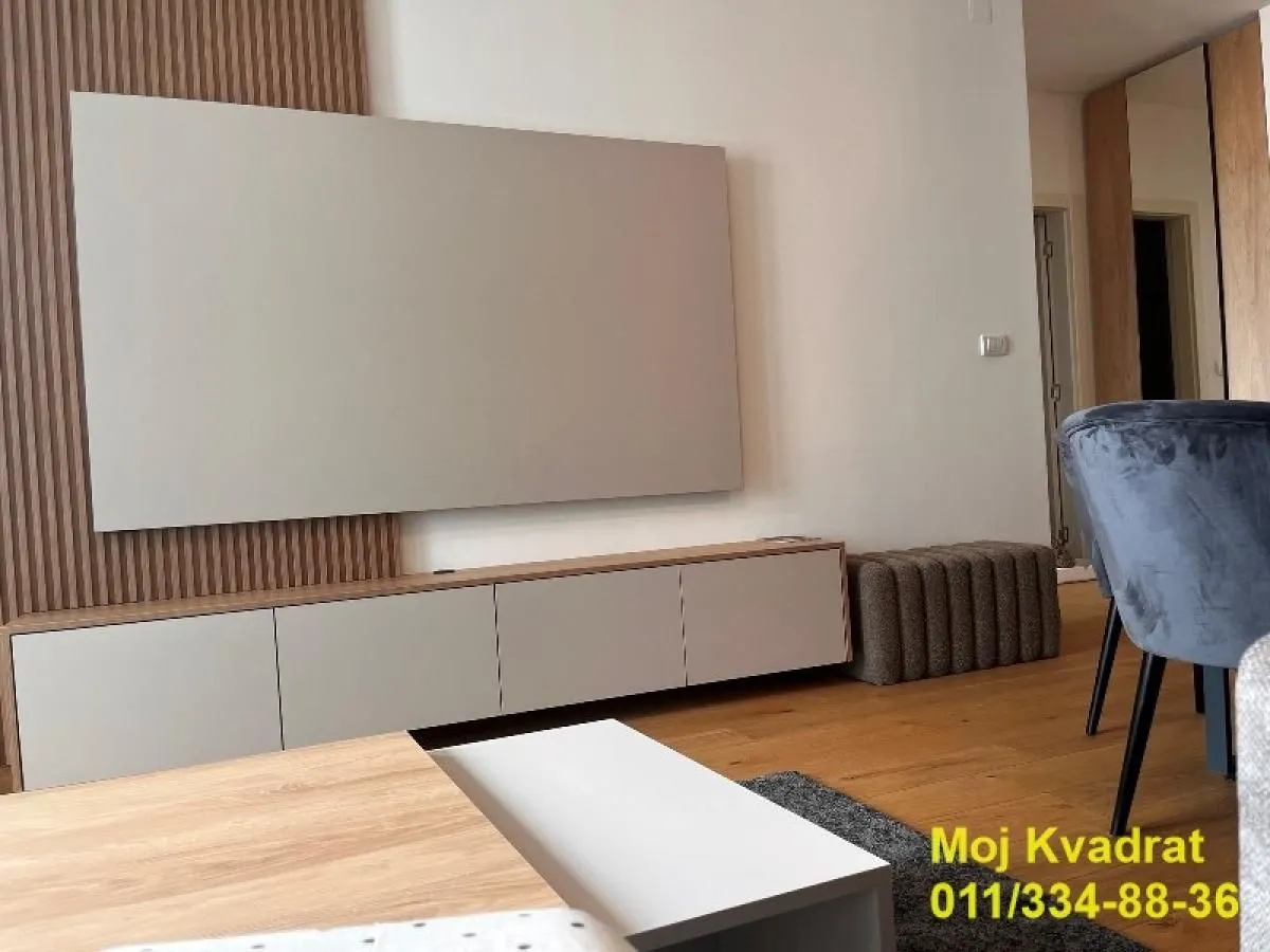 Rent, two bedroom apartment, 54m², Novi Beograd Blok 65, Novi Beograd Sve Podlokacije