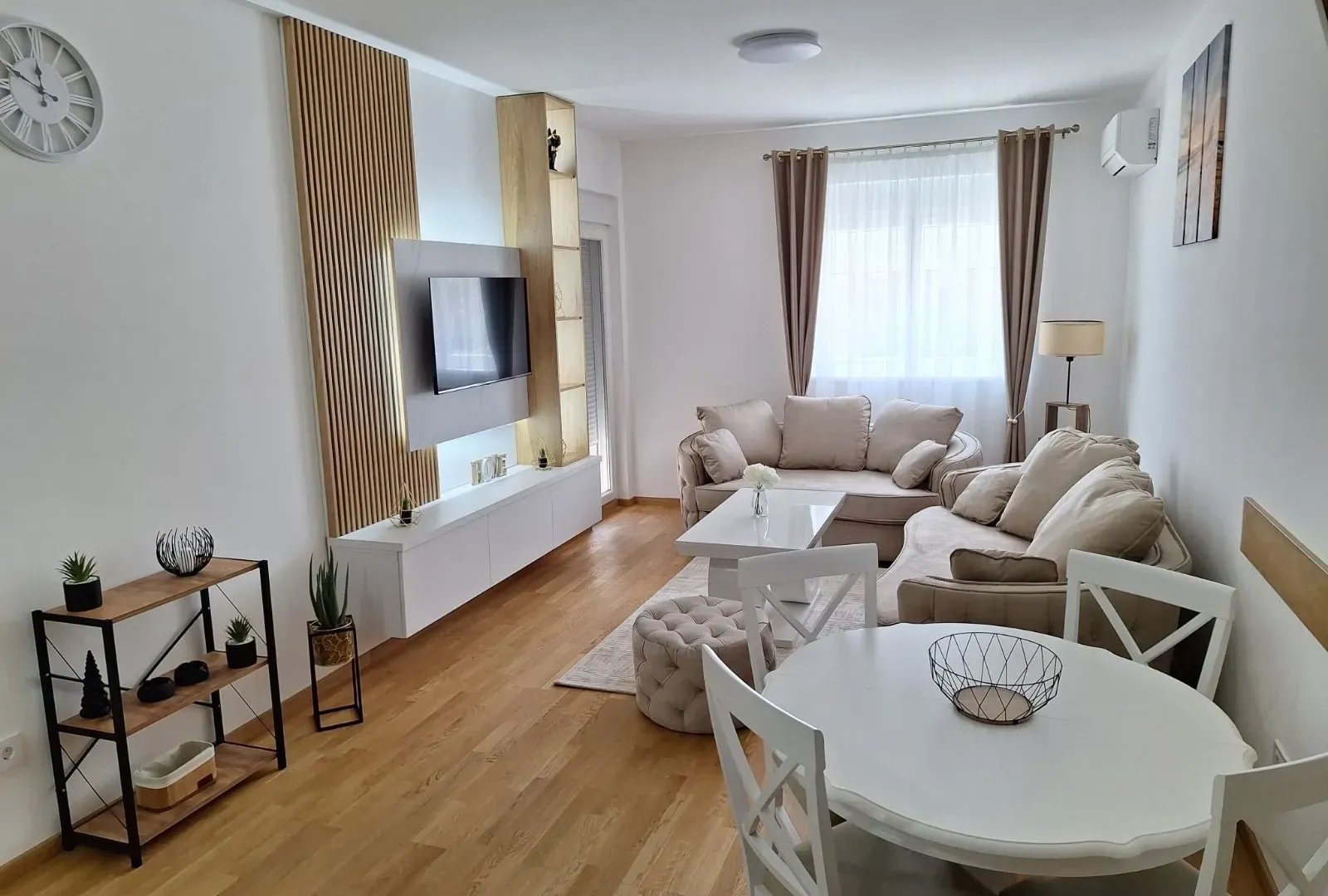 Rent, one bedroom apartment, 48m², Stari Aerodrom, Podgorica