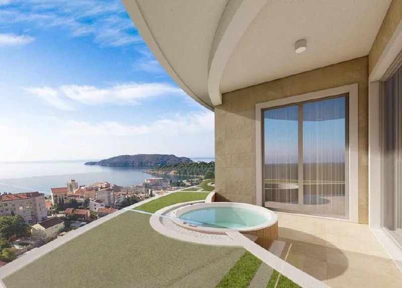 Sale, studio apartment, 41m², Bečići, Budva