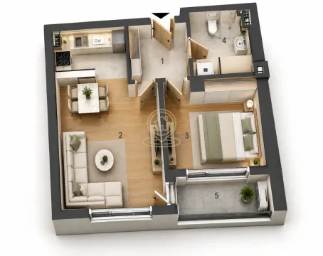 Prodaja, dvosoban stan, 47m², Tesla, Pančevo - image 2