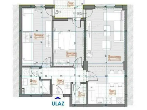 Prodaja, dvosoban stan, 69m², Zabjelo, Podgorica - image 2