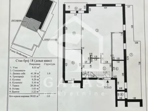 Prodaja, četvorosoban stan, 157m², Đeram Pijaca, Beograd - image 9