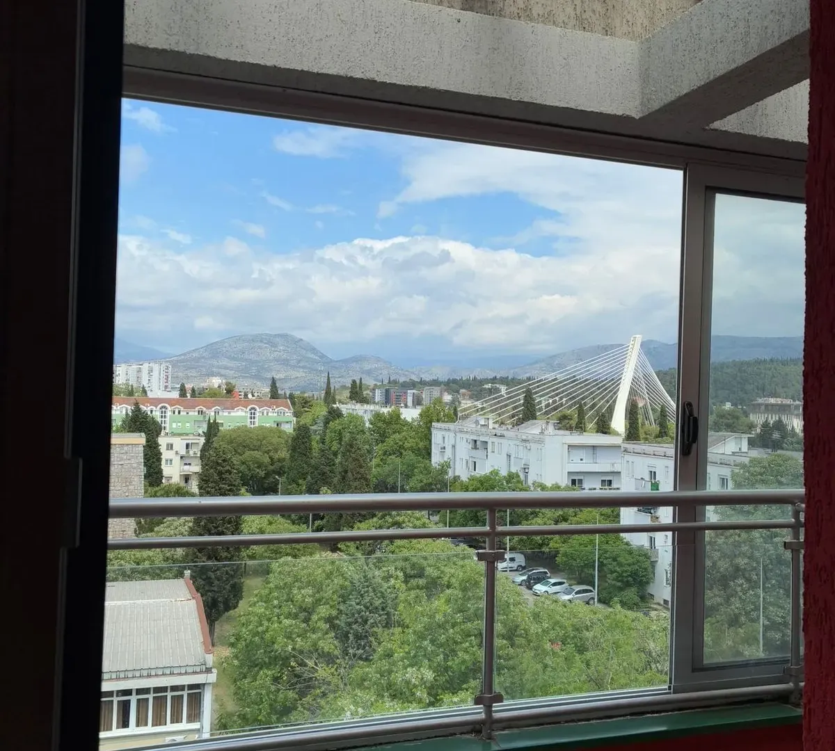 Rent, one bedroom apartment, 37m², Preko Morače, Podgorica