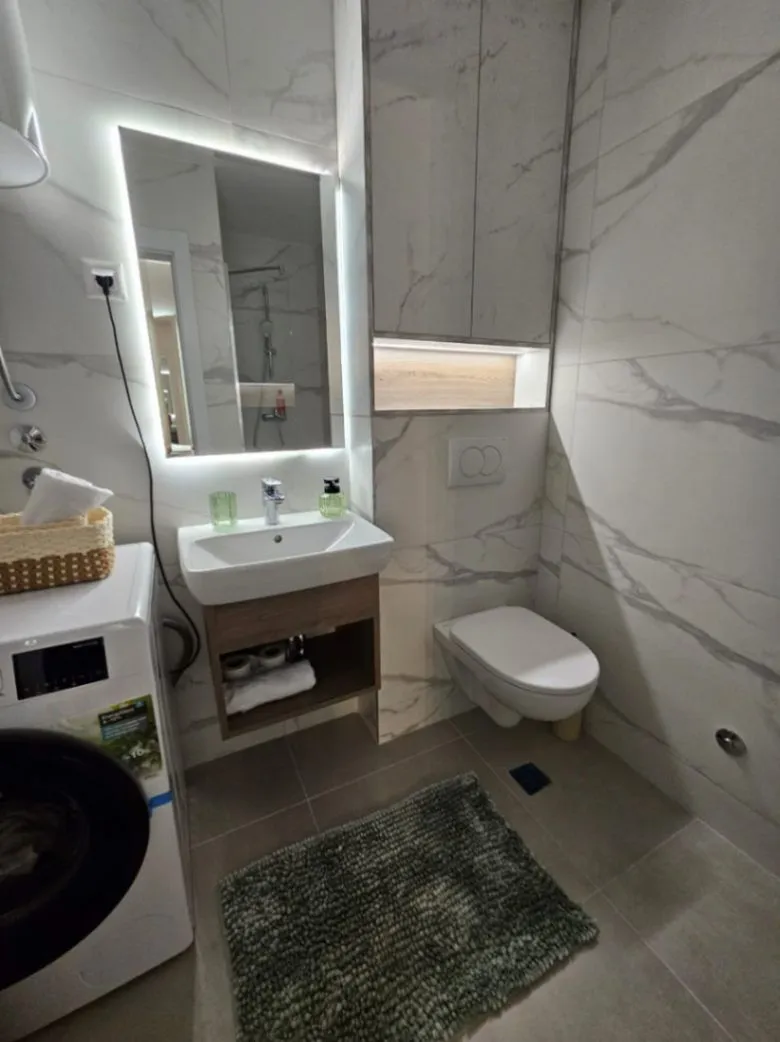 Rent, one bedroom apartment, 46m², Stari Aerodrom, Podgorica