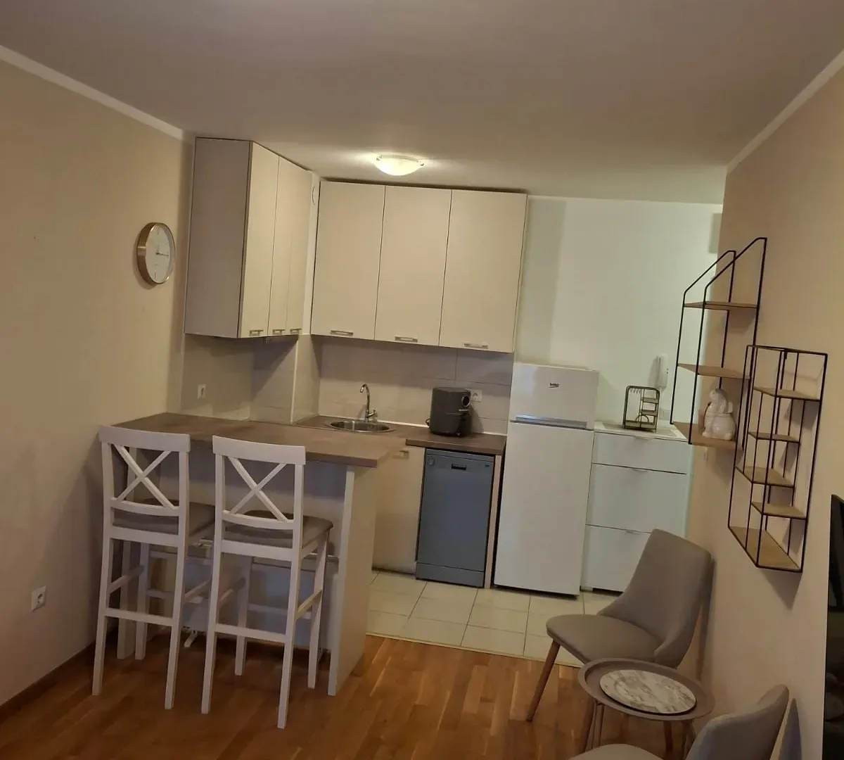 Rent, one bedroom apartment, 33m², Zabjelo, Podgorica
