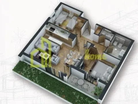 Prodaja, dvosoban stan, 64m², Donja Gorica, Podgorica - image 14