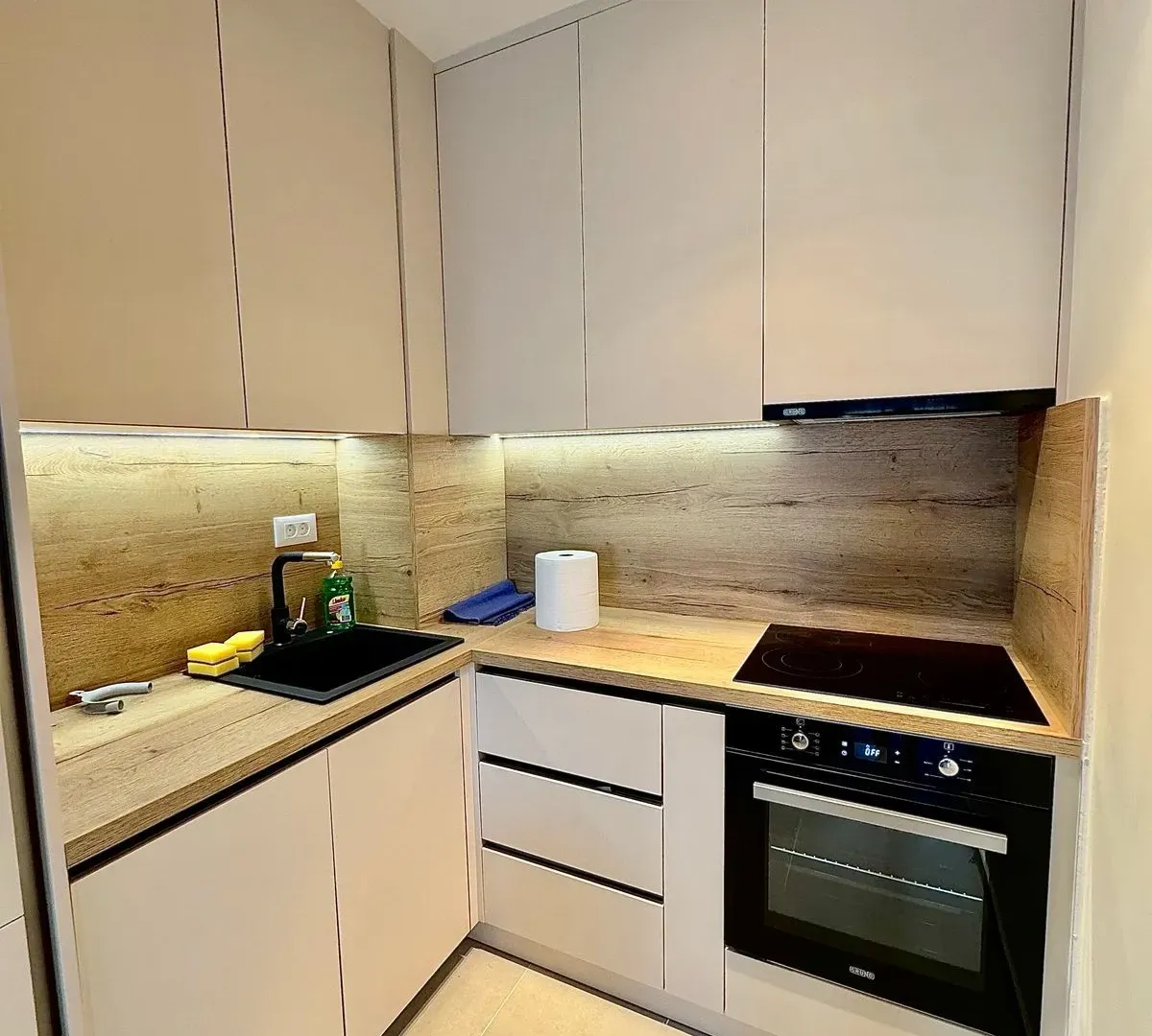 Rent, one bedroom apartment, 45m², Stari Aerodrom, Podgorica