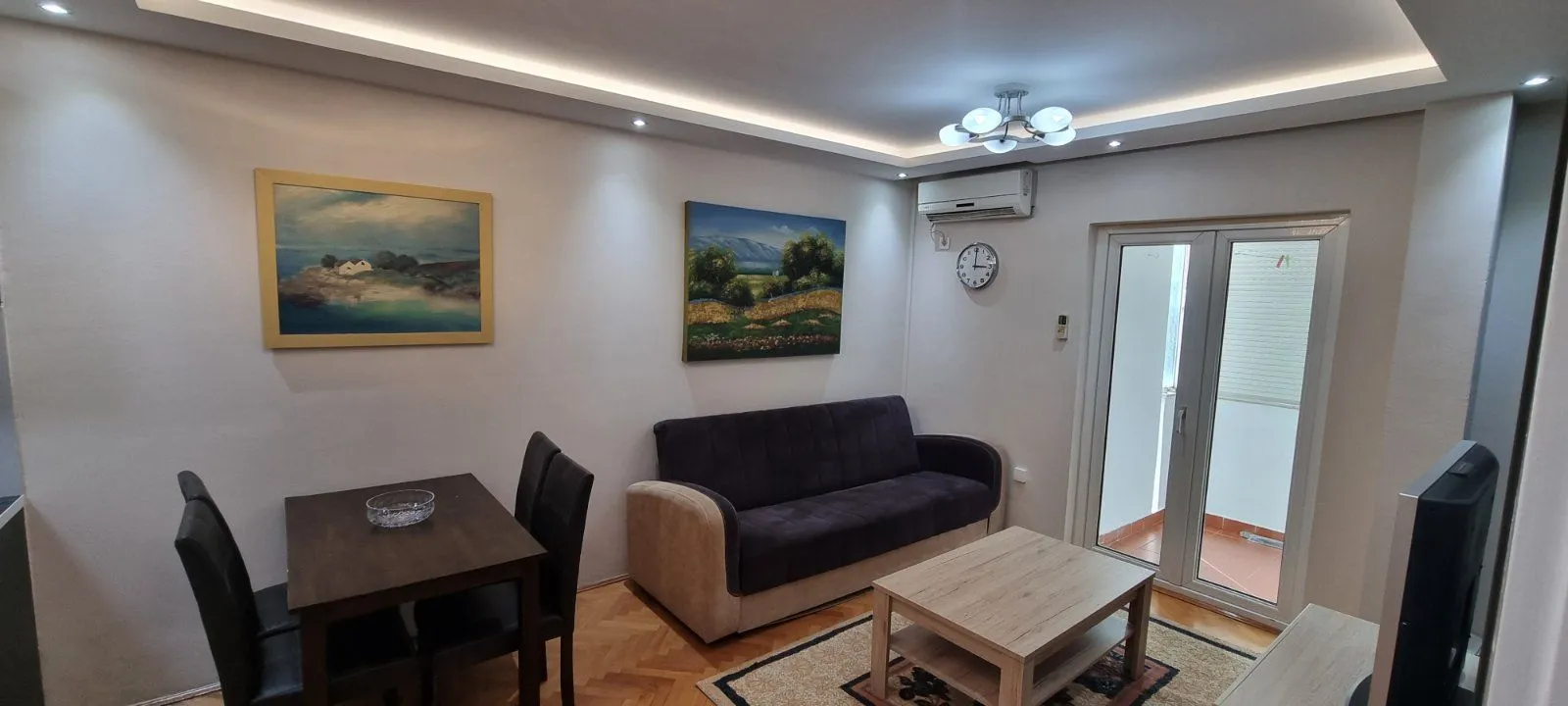 Izdavanje, jednosoban stan, 45m², Preko Morače, Podgorica