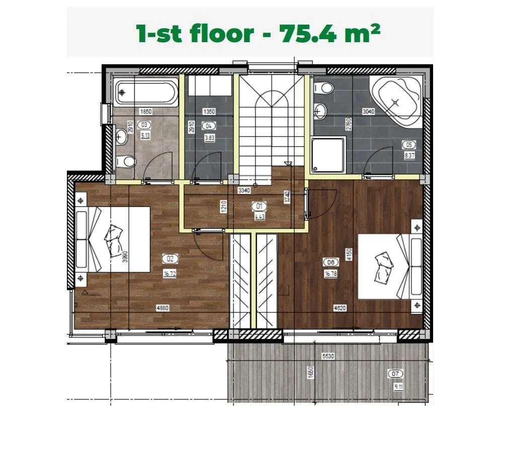 Prodaja, kuća, 230m², Kalimanj, Tivat