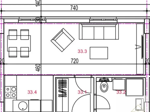 Prodaja, jednosoban stan, 31m², Novi Banovci, Stara Pazova - image 8