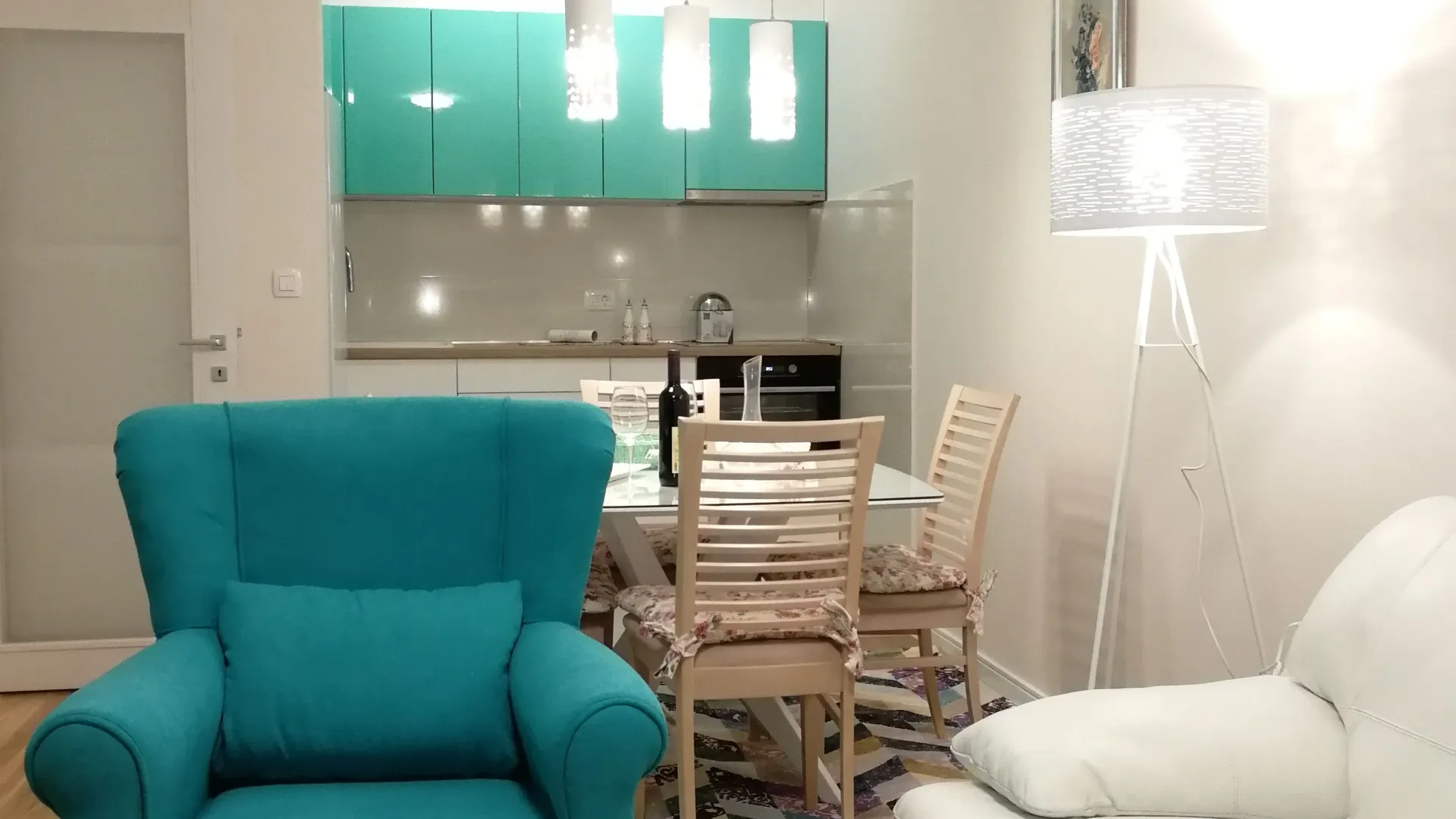 Rent, one bedroom apartment, 49m², Central Point, Podgorica