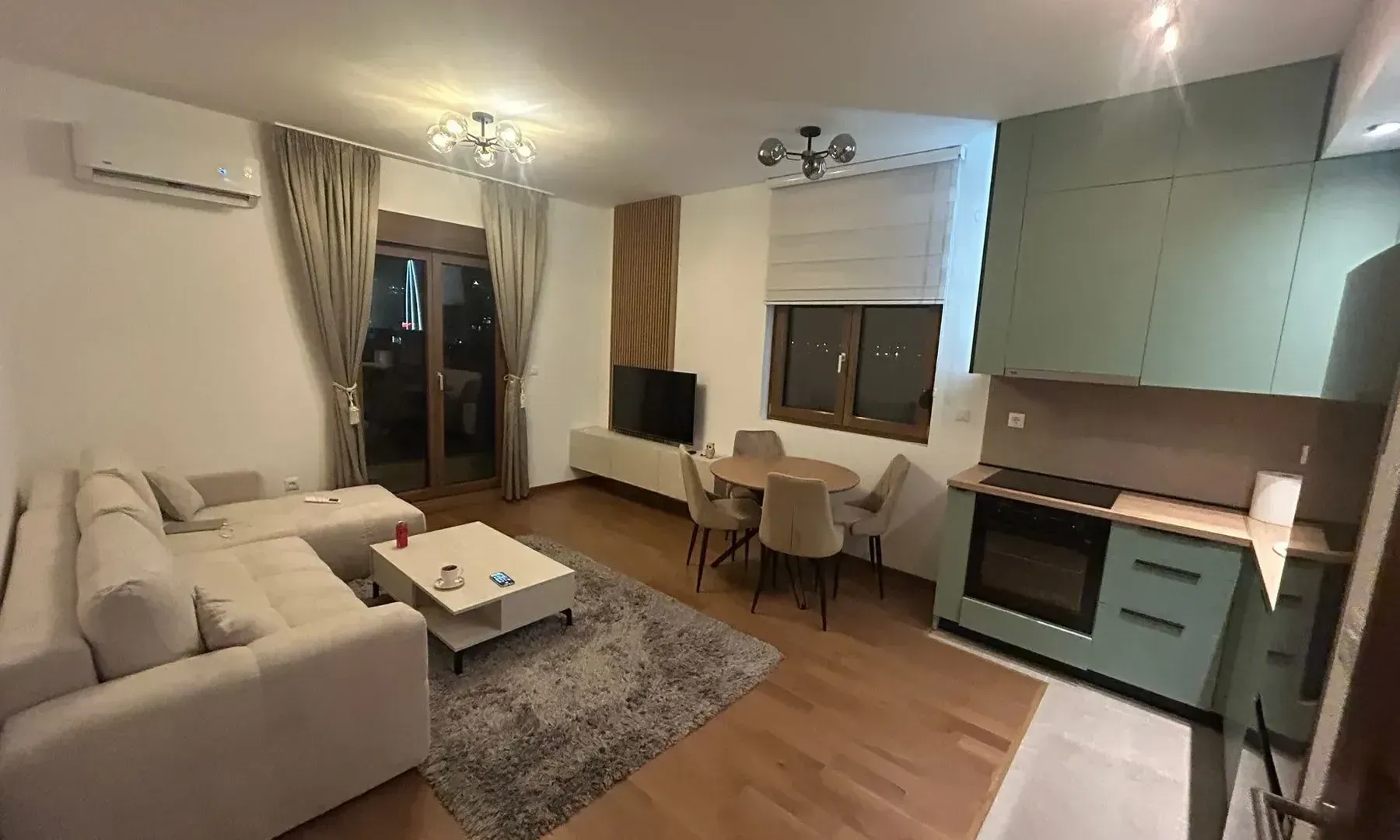 Rent, one bedroom apartment, 43m², Zagorič, Podgorica