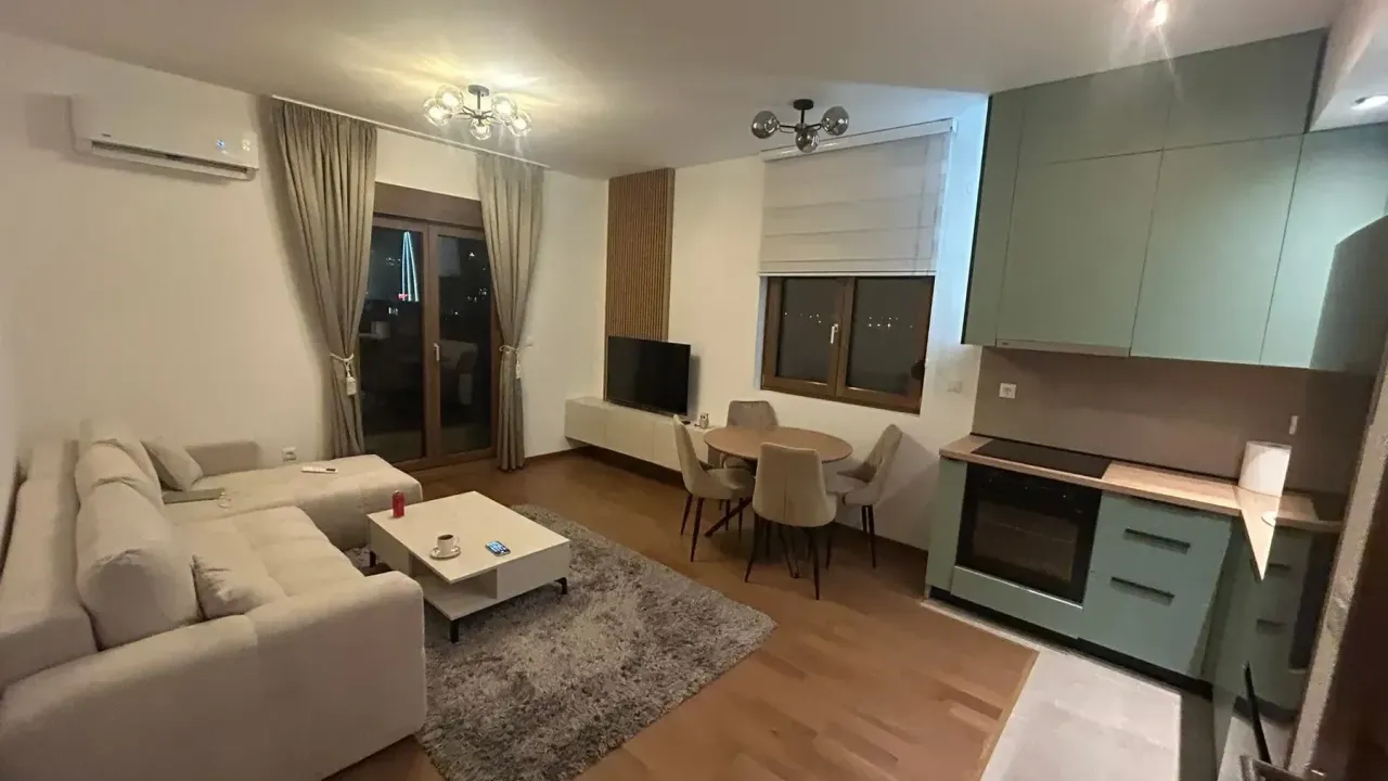 Izdavanje, jednosoban stan, 43m², Zagorič, Podgorica