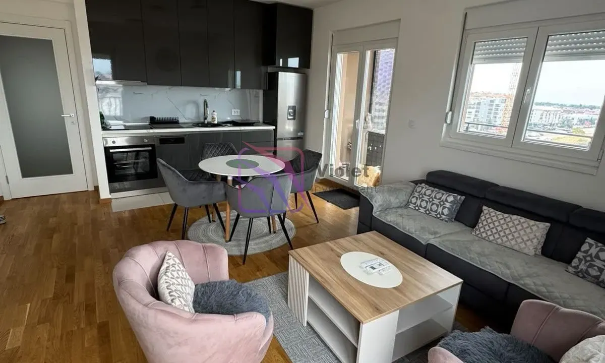 Rent, one bedroom apartment, 65m², Stari Aerodrom, Podgorica
