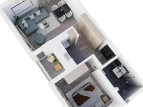 Prodaja, dvosoban stan, 46m², Pantelej, Niš - image 2