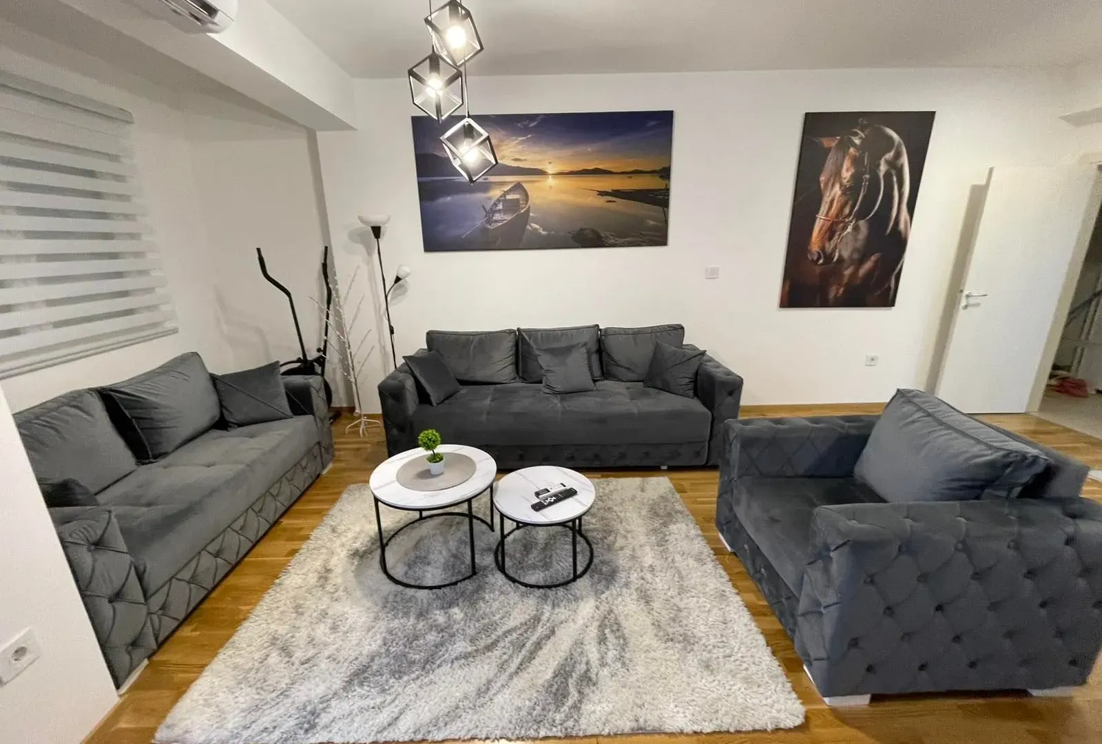 Izdavanje, dvosoban stan, 75m², Zabjelo, Podgorica