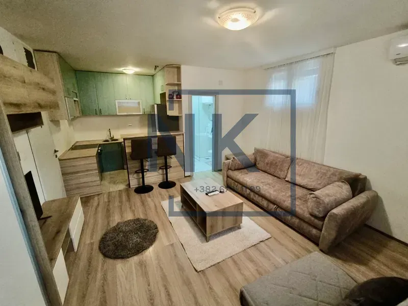 Izdavanje, garsonjera, 28m², 1 maj, Podgorica