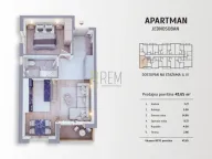 Sale, one bedroom apartment, 42m², Kolašin, Crna Gora - image 12
