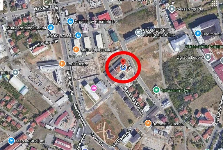 Rent, studio apartment, 30m², Zabjelo, Podgorica