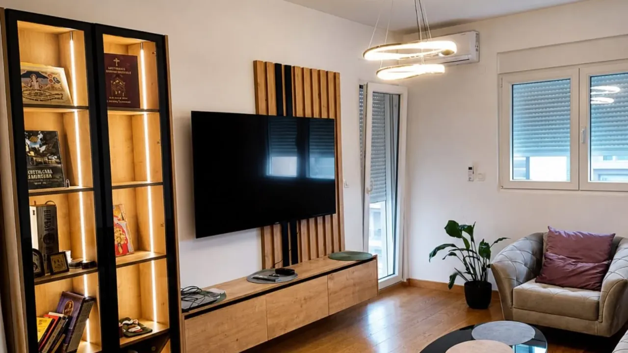 Rent, one bedroom apartment, 45m², New City, Podgorica