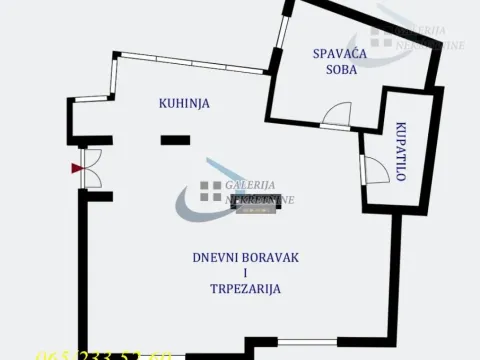 Sale, two bedroom apartment, 72m², Kalenić Pijaca, Vračar Sve Podlokacije - image 13