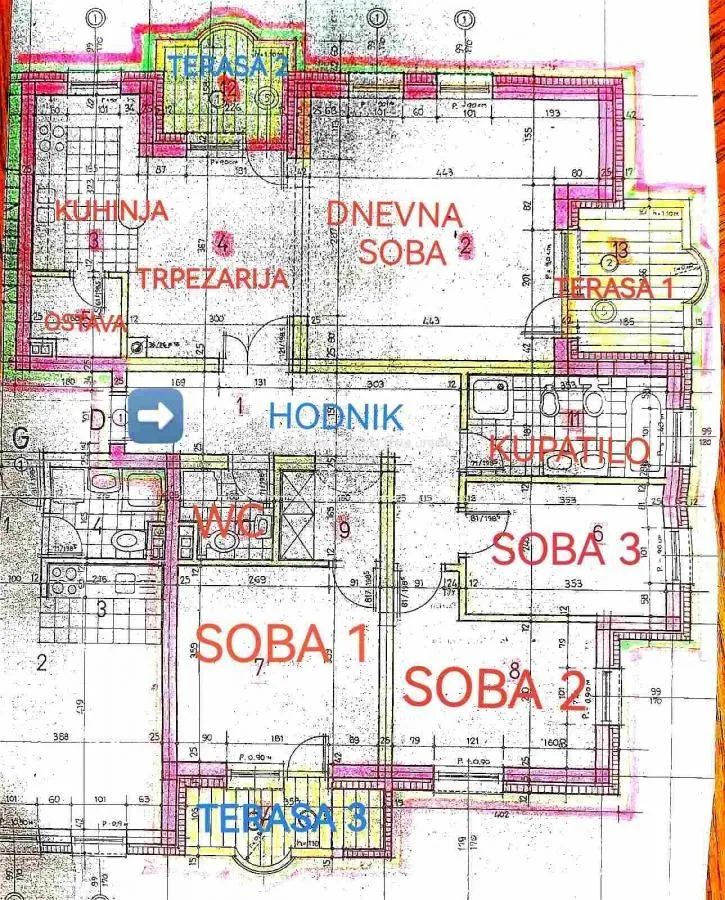 Prodaja, trosoban stan, 104m², Podbara, Novi Sad Sve Podlokacije