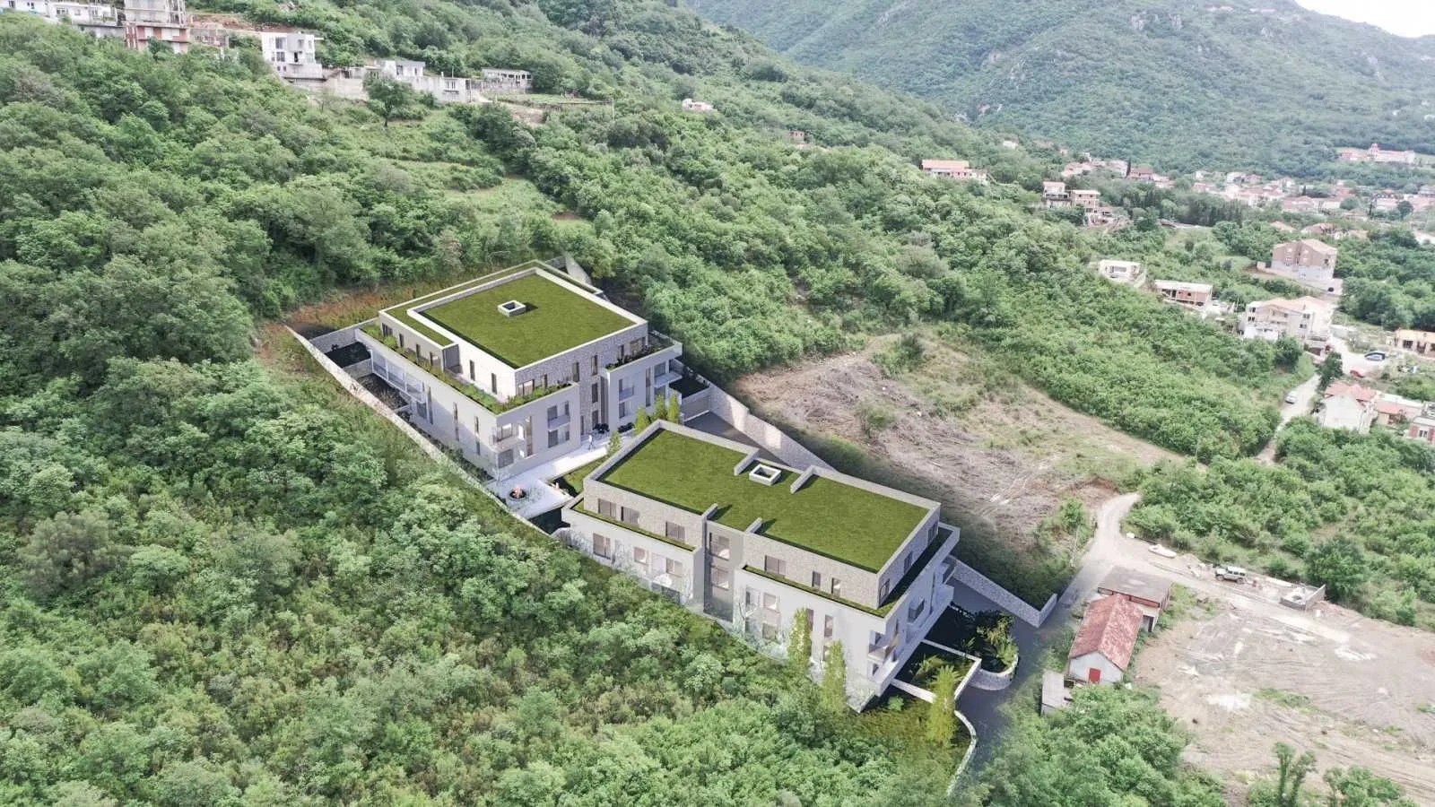 Sale, studio apartment, 28m², Lastva Grbaljska, Kotor